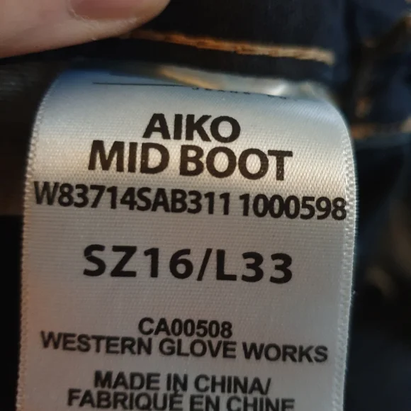 Silver Aiko Mid Boot. - Picture 4 of 11